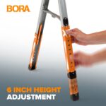 Bora Speedhorse Adjustable Sawhorse Pack of 2 - BR-PM-4550 - Image 5