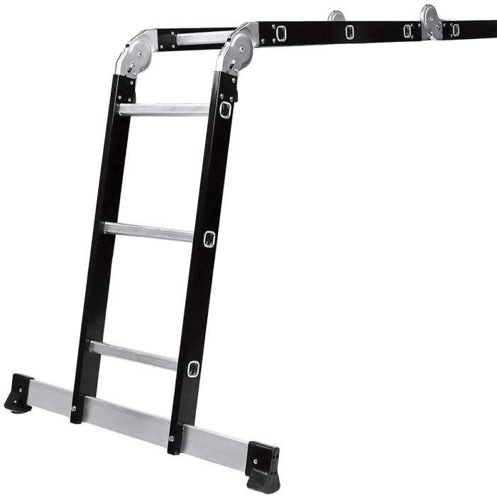 Excel 12 Tread Steel Multi-Purpose Combination Ladder with Platform - Image 12