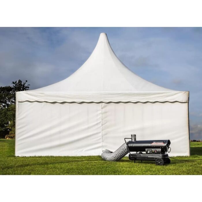 Sealey ABI1000COMBO Kerosene/Diesel Heater with 5M Ducting 230V/250W - Image 4