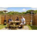 Sealey DG1 Dellonda Outdoor Garden Gas Heater 13kW Commercial & Domestic Black - Image 9