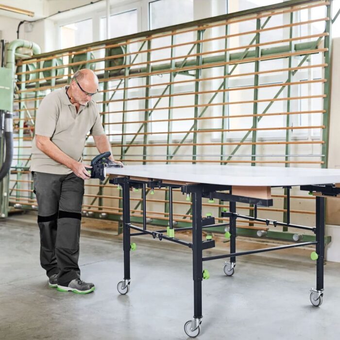 Festool ES-ETSC 125 3,0 I-Plus 18V GB Brushless Edge Sander With 2 x 3.0Ah Batteries, Charger In Systainer - 577698 - Image 7