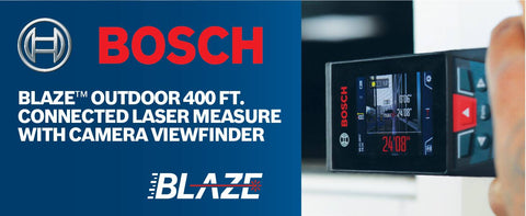 BOSCH GLM400CL Blaze Outdoor Pro 400' Camera Laser Distance Measure - GLM400CL