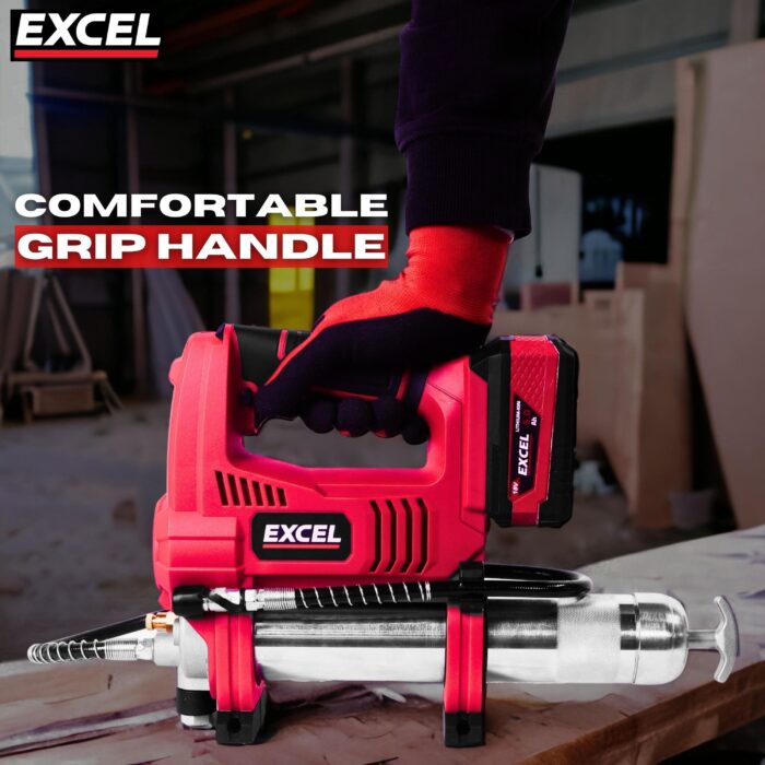 Excel 18V Cordless Grease Gun Body Only (Battery & Charger Not Included) Item Condition Box Opened Never Used - Image 7
