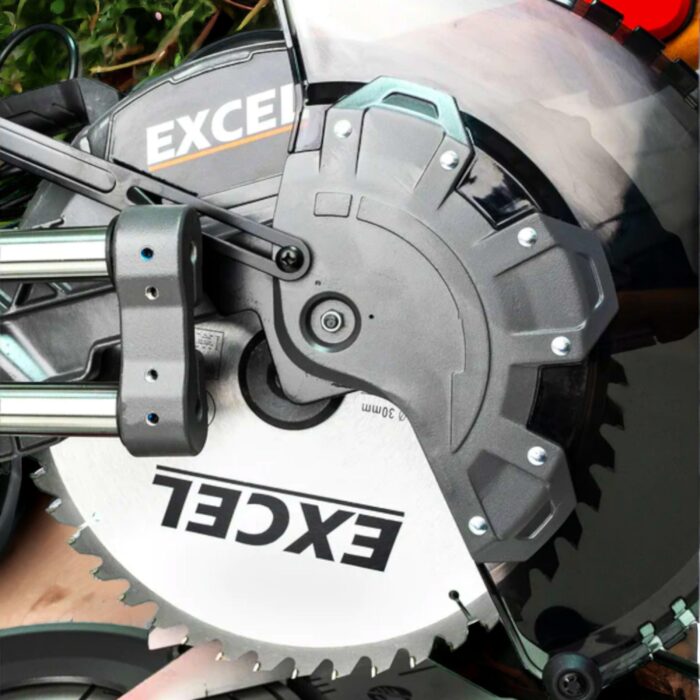 Excel 12" 305mm Sliding Mitre Saw Double Bevel 1800W/240V with Laser - Image 7
