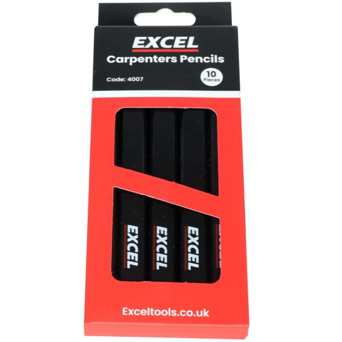 Excel Carpenters Pencil Wood Marking 10 Piece Set - Image 3