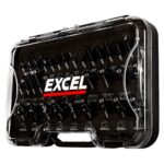 Excel 1/4in Shank Router Cutter Bit 35 Piece Set - Image 3