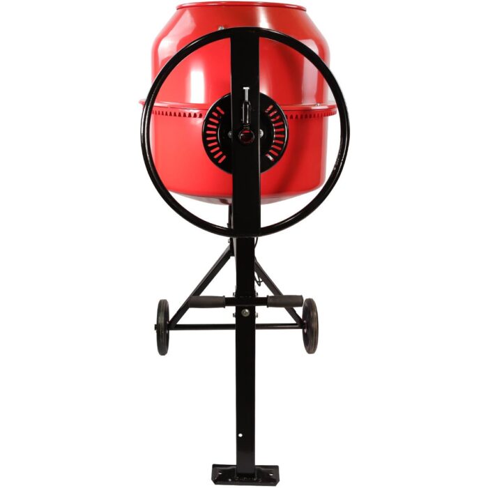 Excel 140L Portable Cement Concrete Mixer 230V/550W with Wheels - Image 4