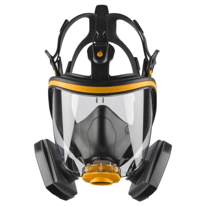 Dewalt DWR1FFMMA2P3 Full Face Mask Respirator Medium Superior Protection & Comfort for Dust & Fume Safety - Image 3