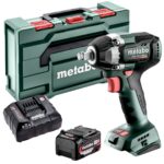 Metabo SSW 18 LT 300 BL 18V Brushless 1/2" Impact Wrench with 1 x 4.0Ah Battery Charger & Metabox