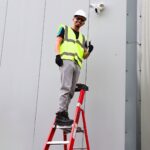 Excel Electricians Fibreglass Platform Step Ladder 4 Tread 1.57m EN131 - Image 14