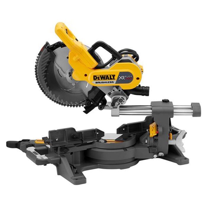 Dewalt DCS727N 54V XR FlexVolt Brushless Slide Mitre Saw with Leg Stand - Image 4
