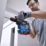 Bosch GBH 18V-18 X Brushless 18V SDS+ Rotary Hammer Drill with 2 x 5.0Ah Battery, Charger & Case 0611927171 - Image 3