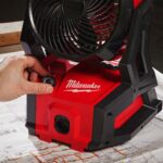 Milwaukee M18AFG2-0 18V 2nd Generation Air Fan with 2 x 5.5Ah Battery & Charger - Image 5