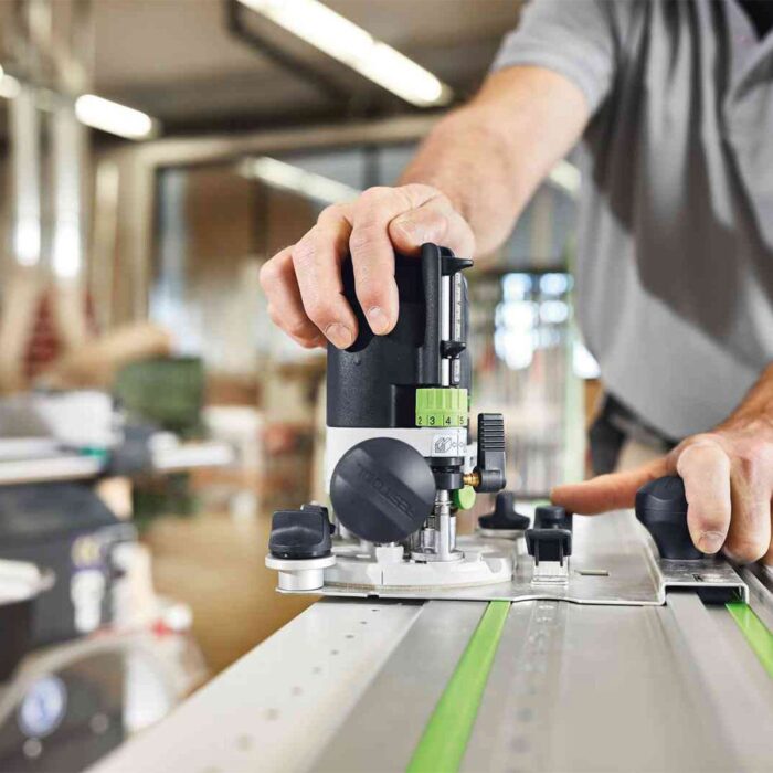 Festool OF 1010 REBQ-Plus 230V GB Router Cutter - 578004 With 1 x Guide Rail FS 800/2 - Image 8