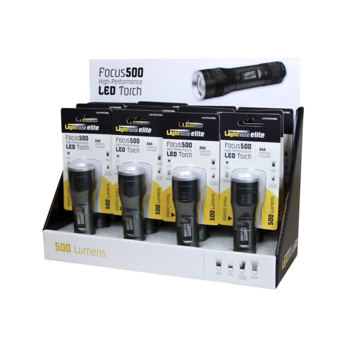 Lighthouse 500 Lumens Elite Focus Torch Powerful & Adjustable Lighting for Every Need XMS24FOCUS - Image 2