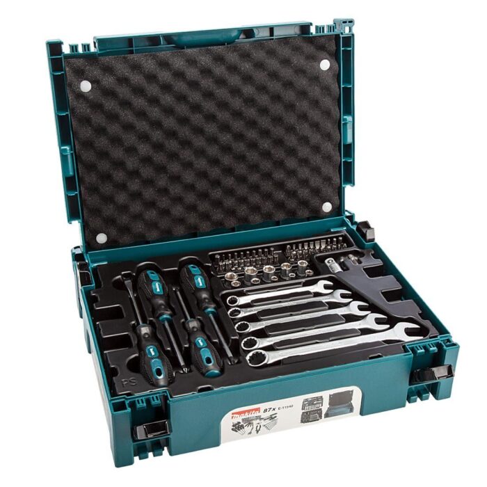 Makita E-11542 Makpac Hand Tool Set Of 87 Pieces In Case - Image 2