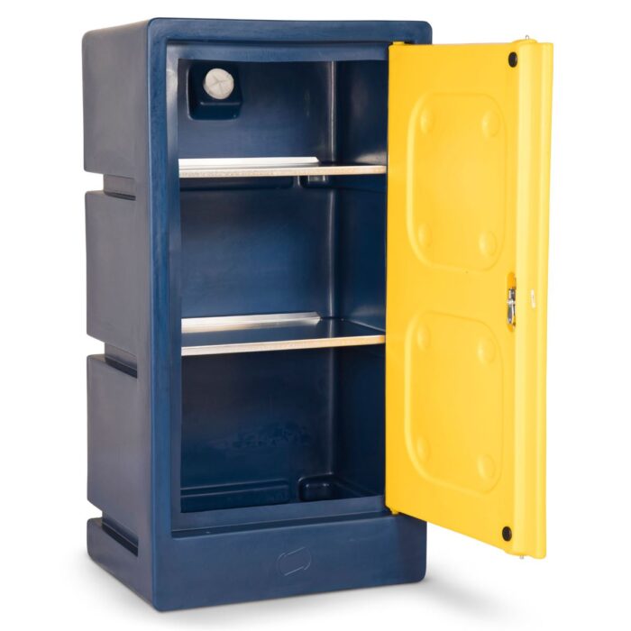Armorgard CCC2 Chemcube Plastic Chemical Cabinet 690mm x 550mm x 1315mm Secure Chemical Storage Solution - Image 3