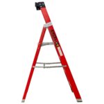 Excel Electricians Fibreglass Platform Step Ladder 4 Tread 1.57m EN131 - Image 5