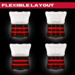 Excel 2-in-1 Tool Organiser Case, Portable Storage with Custom Dividers & Clear Lid - Image 4