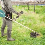 Makita UR012GT203 Twin 40V Max Brushless Brush Cutter with 2 x 5.0Ah Battery & Twin Port Charger - Image 6