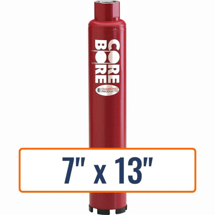 Turbo Wet Core Bit - Super Premium Red Turbo Wet Core Bit - Image 9