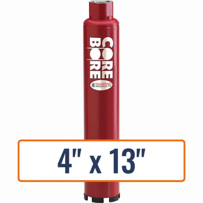 Turbo Wet Core Bit - Super Premium Red Turbo Wet Core Bit - Image 17