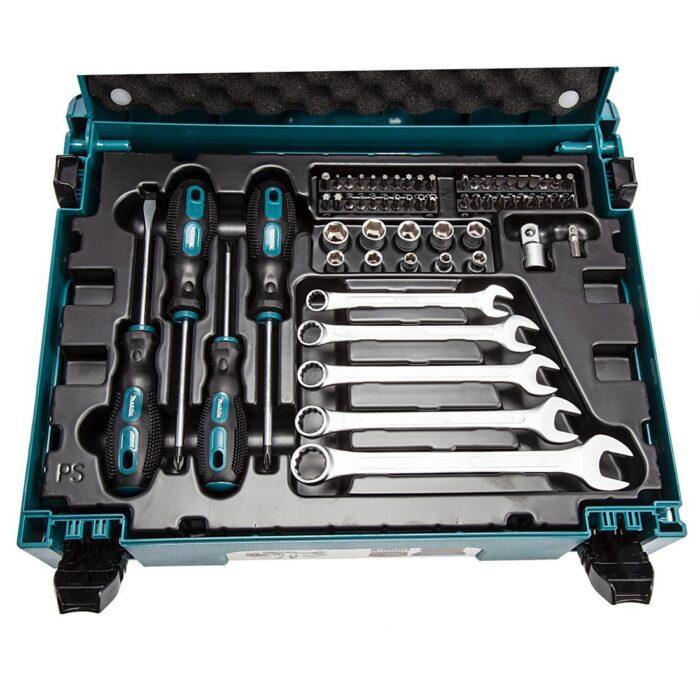 Makita E-11542 Makpac Hand Tool Set Of 87 Pieces In Case - Image 3