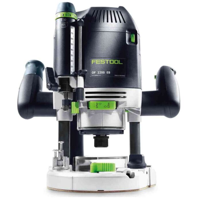 Festool OF 2200 EB-Plus 1/2" Router Cutter 230V GB - 576218 With Router Accessories Set 576832 - Image 5