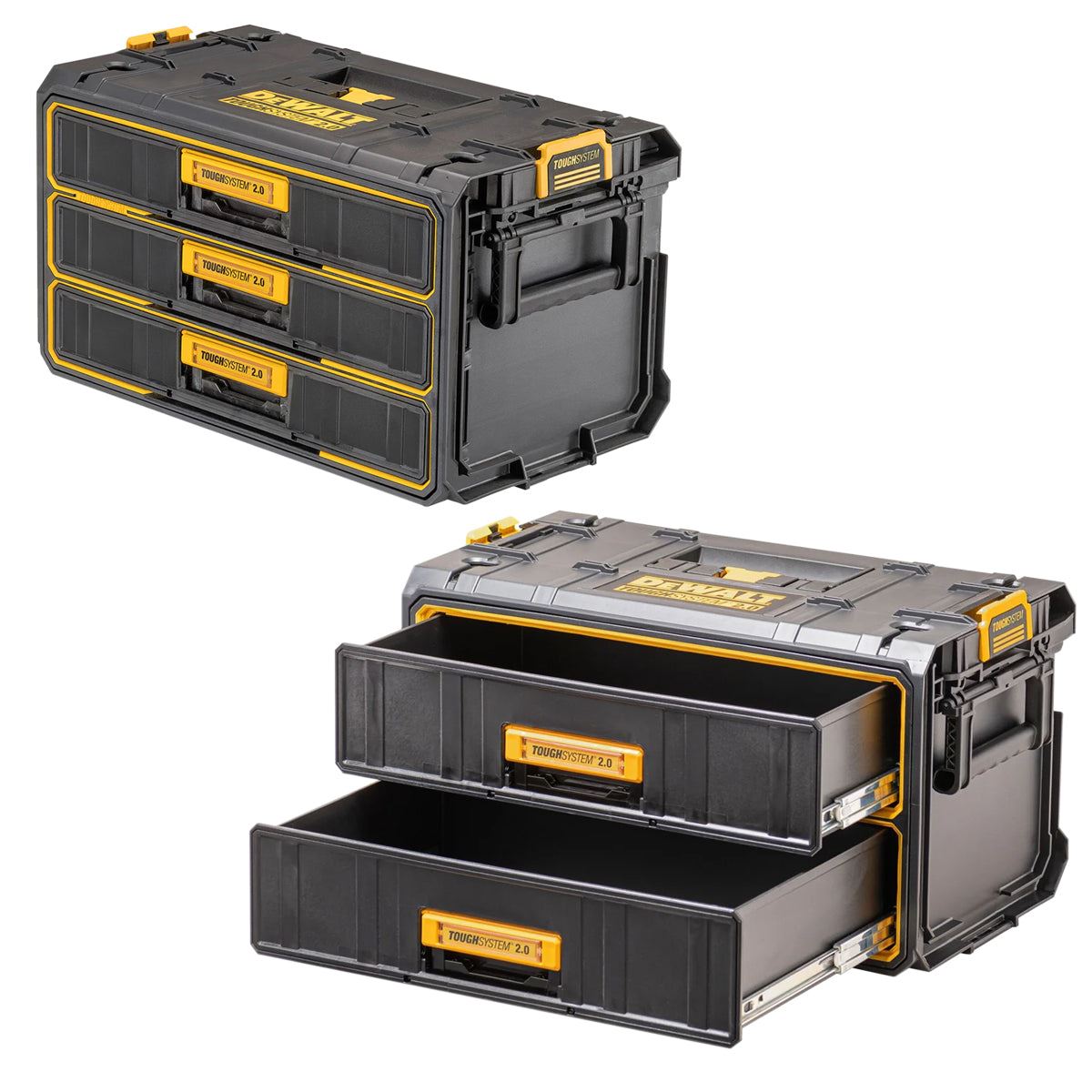 d7068433-e868-47d8-9780-22382a073aad DeWalt 2 x Toughsystem Drawer Toolbox Organiser 2.0 - Image 1