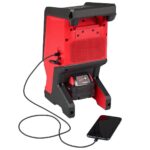 Milwaukee M18SPEJSG2-0 M18 18V Jobsite Speaker with 1 x 3.0Ah Battery & Charger - Image 4