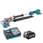 Makita UN001GZ 40V XGT Brushless Cordless Pole Hedge Trimmer With 1 x 2.5Ah Battery & Charger