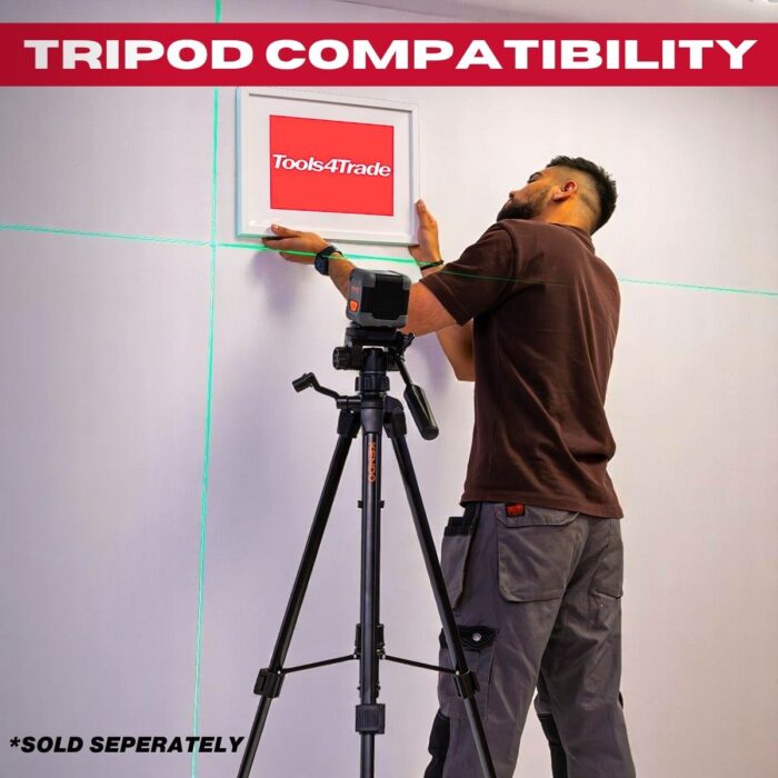 Kendo 20m Self-Levelling Laser Level with 360° Bracket - Image 8