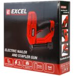 Excel 2-in-1 Electric Stapler Nailer Gun 18G Heavy Duty 240V - Image 9