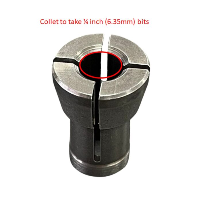 Excel 1/4" Collet 6.35mm for Excel Trimmer - Image 4