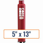 Turbo Wet Core Bit - Super Premium Red Turbo Wet Core Bit - Image 40