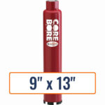 Turbo Wet Core Bit - Super Premium Red Turbo Wet Core Bit - Image 11