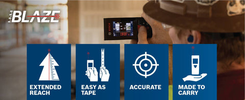 BOSCH GLM400CL Blaze Outdoor Pro 400' Camera Laser Distance Measure - GLM400CL