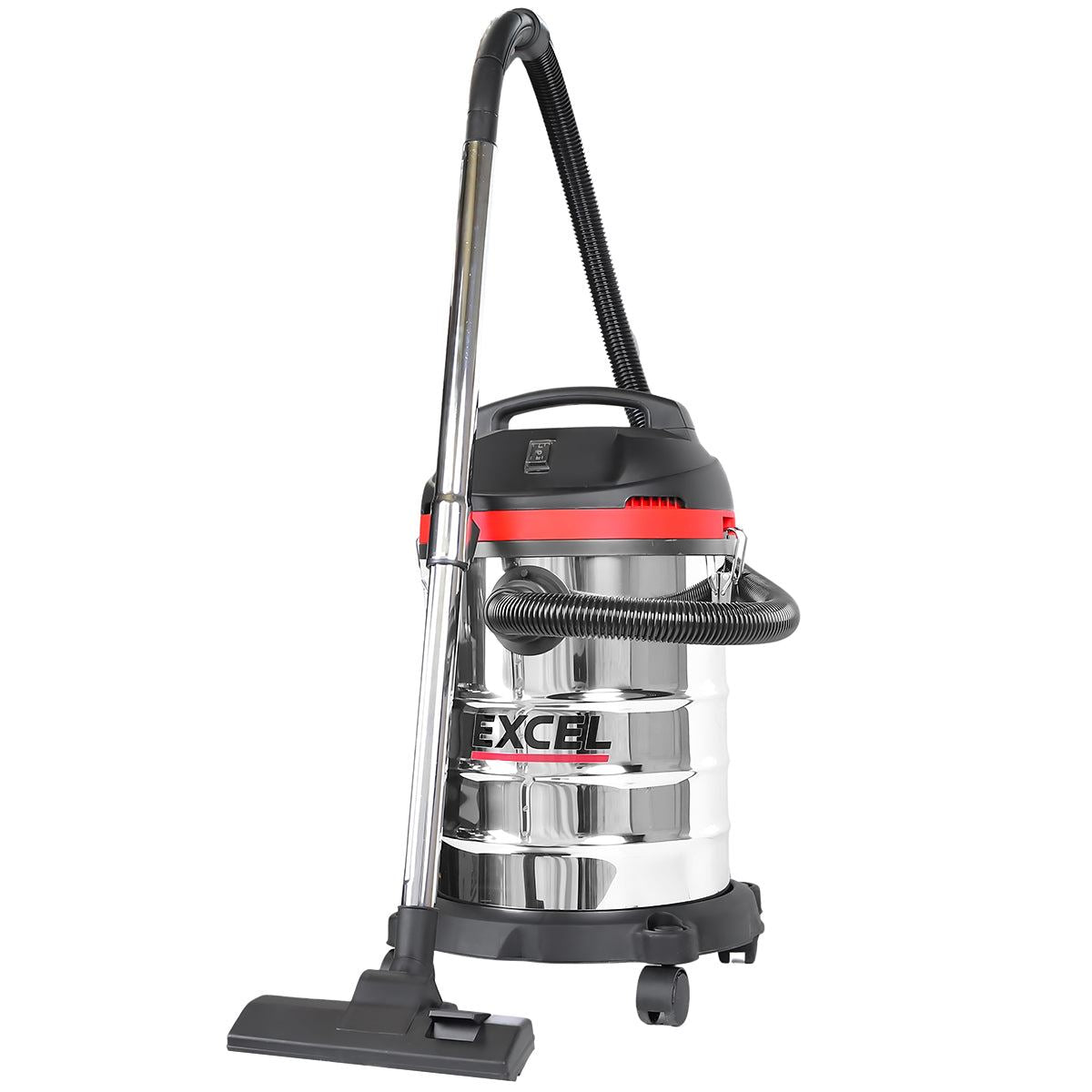 e0c932af-0685-49a1-9f5a-210bee0cfe10 Excel 30L Wet & Dry Vacuum Cleaner 240V/1400W Without Power Take Off Socket - Image 1