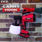 Excel 18V Cordless 1000ml Spray Gun with 1 x 4.0Ah Battery & Charger - Image 8