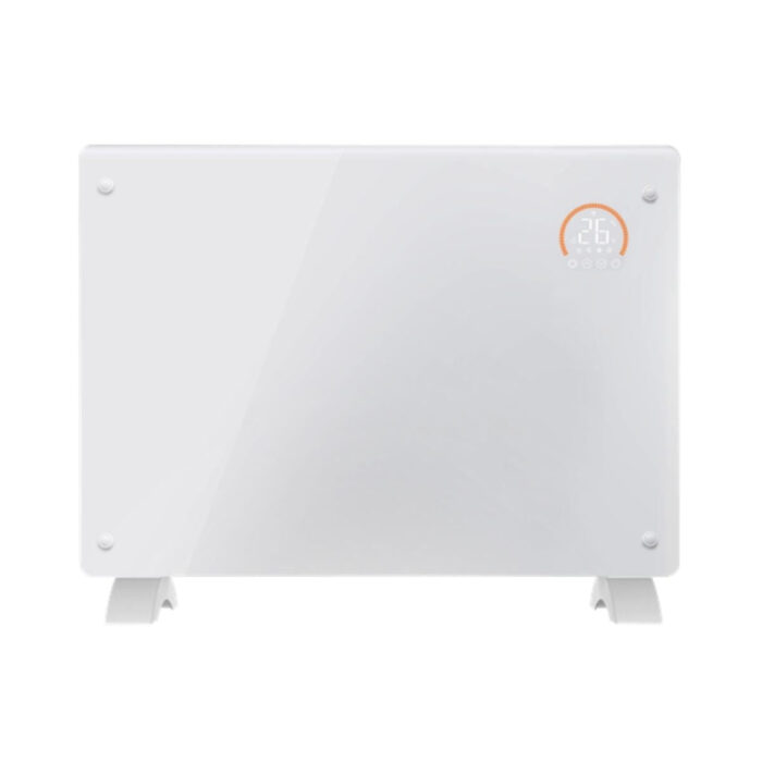 Sealey DH138 Baridi Electric Glass Panel Heater White 1500W - Image 2