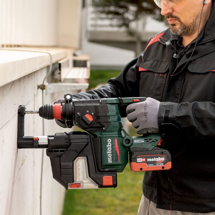 Metabo KH 18 LTX BL 28 Q 18V Brushless SDS+ Combination Hammer Drill Body Only in Metabox 601715840 - Image 3