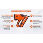 Paslode IM350+ Lithium Gas First Fix Framing Nail Gun 7th Generation Upgrade Model 906500 - Image 6