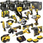 DEWALT 18V XR 15 Piece Jumbo Tool Kit 3 x 5.0Ah Battery Charger & Case T4TKIT-651