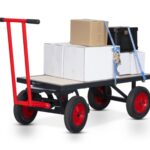 Armorgard TT1 Turntable Truck 1594mm x 695mm x 1160mm Heavy-Duty Transport Solution - Image 4