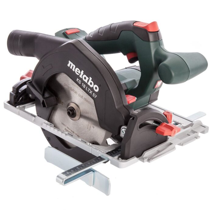 Metabo KS 18 LTX 57 18V 165mm Circular Saw with 1 x 5.2Ah Battery Charger & Metabox - Image 4