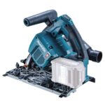 Makita SP001GZ03 40V Brushless Plunge Saw Body Only With 2 x Guide Rail, Clamp, Bag & Case - Image 4