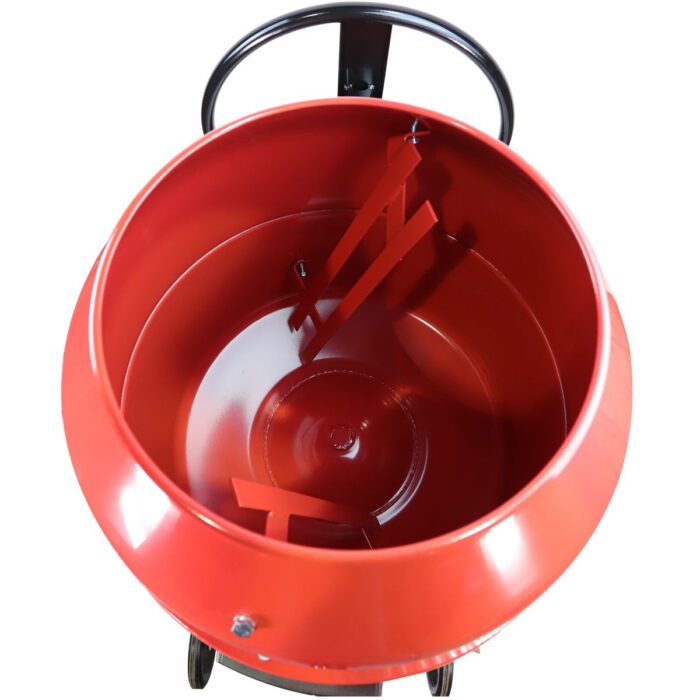 Excel 140L Portable Cement Concrete Mixer 230V/550W with Wheels - Image 5