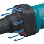 Makita GD0600/1 400W Straight Die Grinder 6mm High Speed With Paddle Switch 110V - Image 2