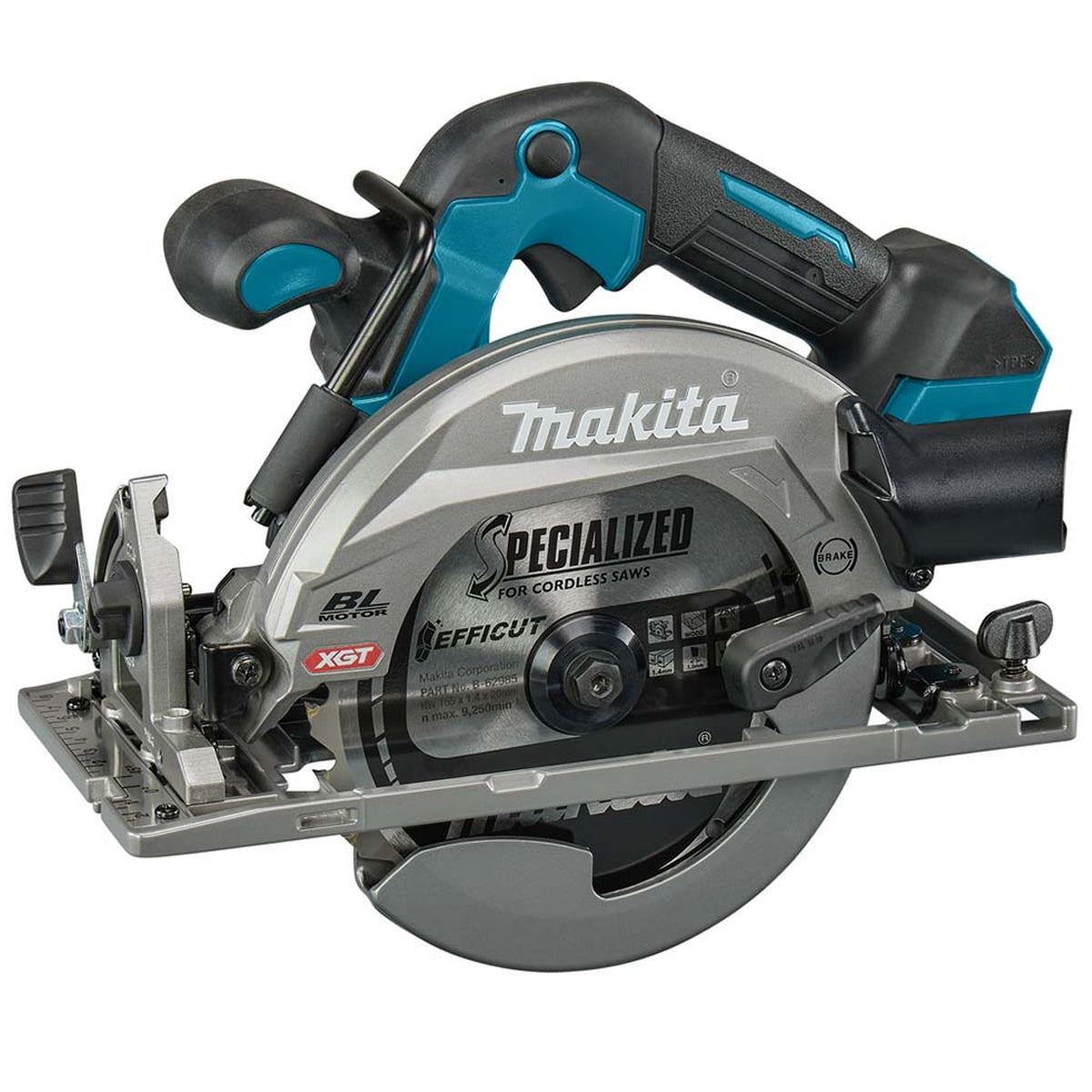 f2a23bc0-657a-41e3-9c28-877dab24ae5d Makita HS012GZ 40V XGT Brushless 165mm Circular Saw Body Only - Image 1