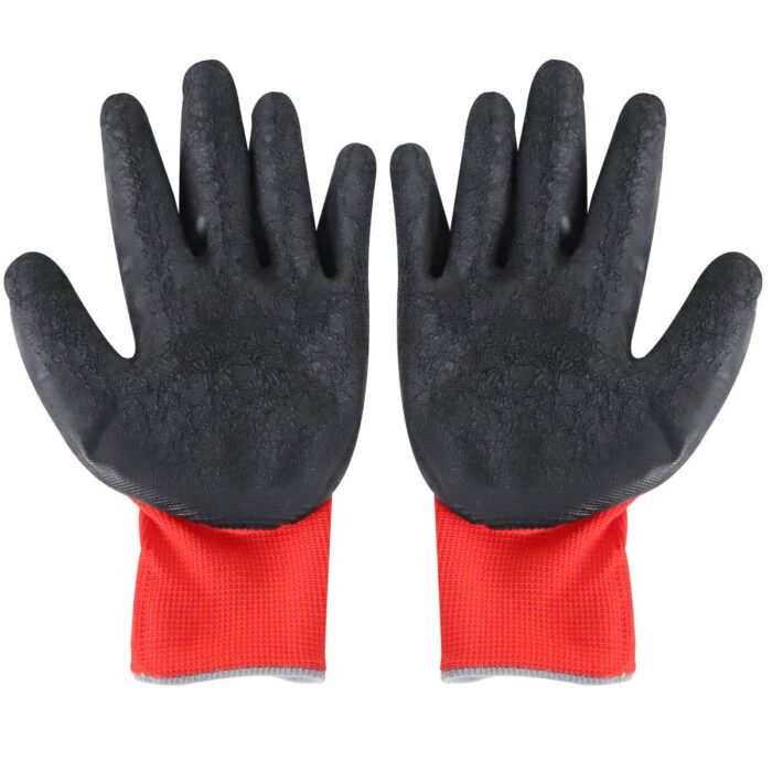 Excel Builder Gloves Red & Black Size XL Pack of 48 - Image 2